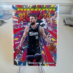 2025 Topps NBA Domantas Sabonis Power Plowers  Insert Card